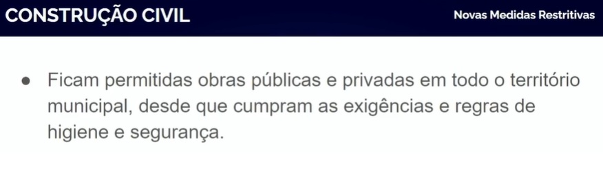 Confira quais são as novas medidas restritivas anunciadas em Blumenau