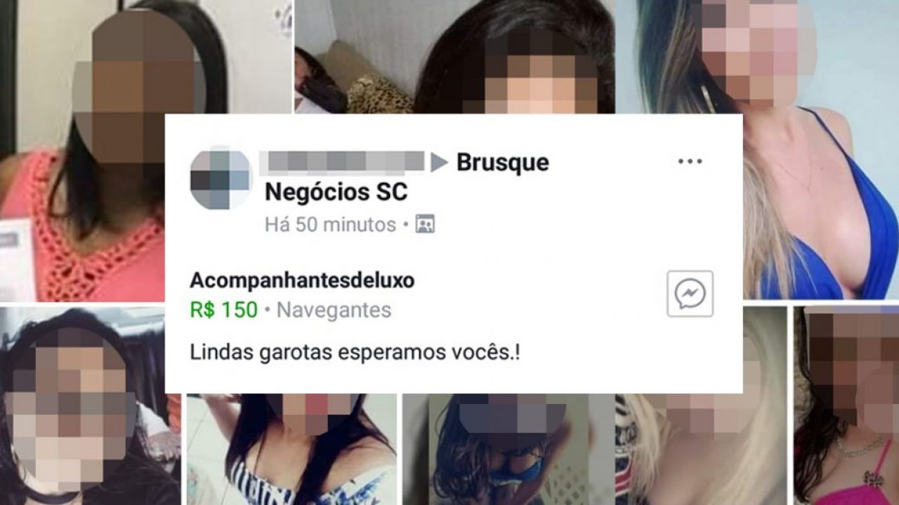 Jovens de Brusque têm fotos expostas em redes sociais como se fossem garotas  de programa