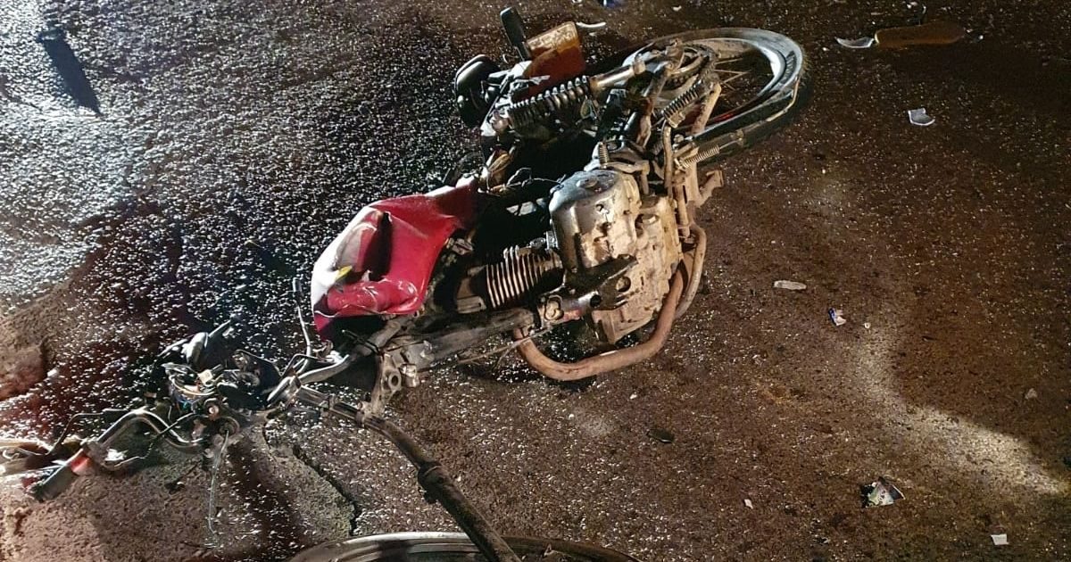 motociclista br-470 ilhota acidente