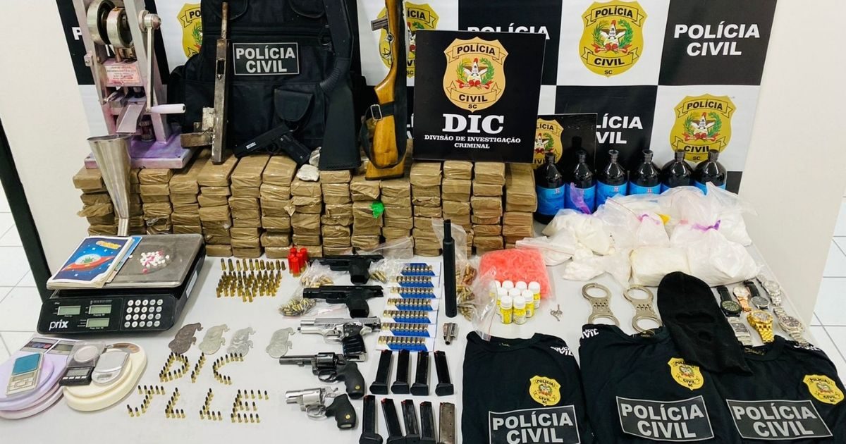 Homens que se passavam por policiais civis em roubos são presos em Joinville