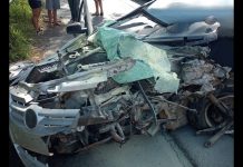 Dois jovens ficam feridos após colisão entre carro e caminhonete na BR-470, no Alto Vale do Itajaí