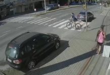 Ciclista que ficou gravemente ferida após colisão com moto em Blumenau recebe alta do hospital