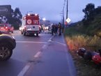 Motociclista tem suspeita de traumatismo craniano após colidir em carro na rodovia em Gaspar