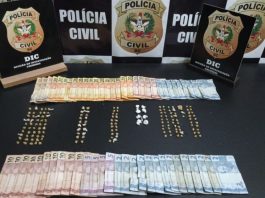 Após investigações, Polícia Civil prende sete pessoas em flagrante por tráfico de drogas em Blumenau