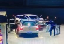 VÍDEO - Confira momento em suspeitos de assalto à Viacredi são presos em Blumenau