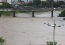 Nível do rio Itajaí-Açu chega em situação de alerta em Blumenau após fortes chuvas