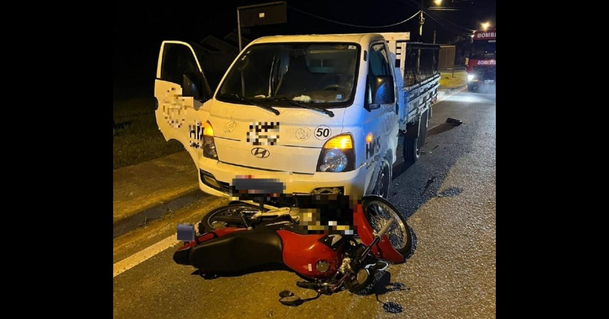 Motociclista morre após colidir em caminhão no Médio Vale do Itajaí