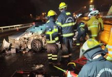 Motorista morre após colisão entre carro e caminhão na BR-470