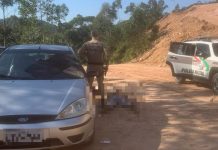 Após esfaquear e agredir ex-companheira com tijolada, homem é preso no Vale do Rio Tijucas