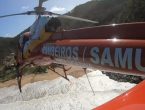 VÍDEO - Arcanjo é acionado após mulher cair de parapente no Litoral Norte