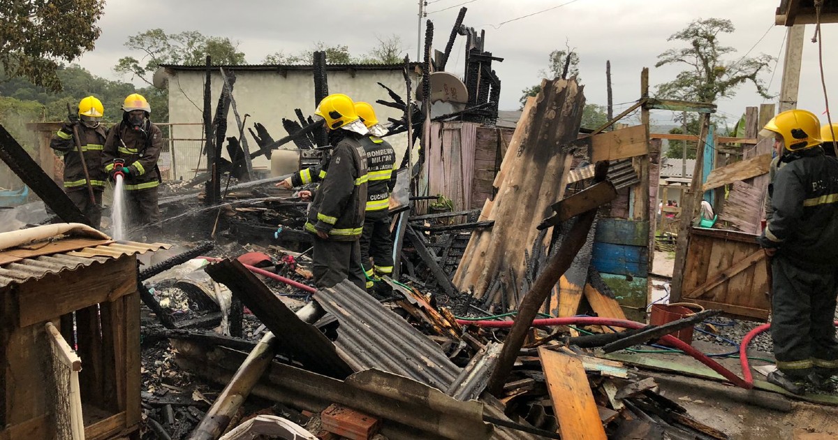 VÍDEO - Veja Como Ficou Casa Destruída Por Incêndio Em Blumenau