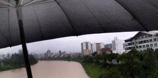 Defesa Civil de Blumenau alerta para temporal a partir deste domingo