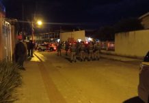 PM escolta ministro do STF após manifestação em frente de casa em Porto Belo