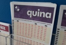 Aposta de Indaial acerta quatro números na Quina e ganha mais de R$ 15 mil