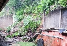 Aulas são suspensas em escola de Indaial após deslizamento de terra