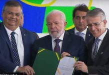 O que Mário Hildebrandt e Lula falaram durante assinatura de projeto de lei sobre segurança nas escolas