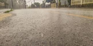 chuva em Blumenau