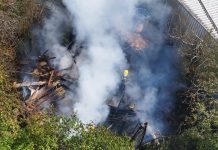 Corpo de Bombeiros atualiza informações de incêndio que destruiu casa em Blumenau