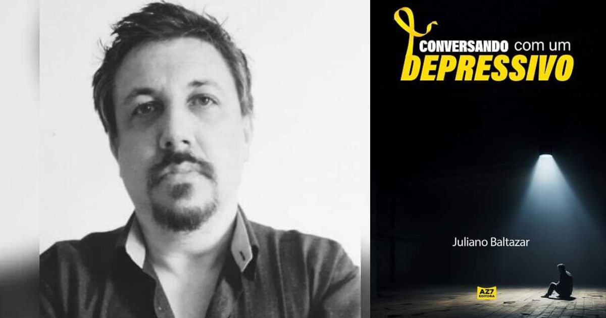 Autor de Blumenau usa a própria luta contra a depressão como inspiração para escrever livro