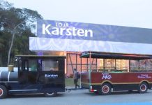 Quando os visitantes poderão passear de locomotiva por dentro de fábrica de Blumenau