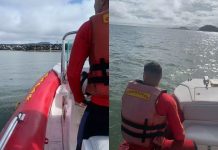 Barco com duas pessoas desaparece no mar e mobiliza bombeiros em São Francisco do Sul