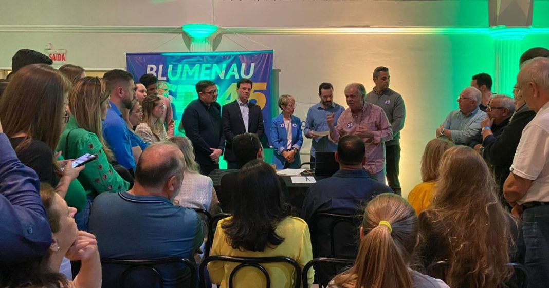 Federação PSDB e Cidadania define nomes de pré-candidatos a vereadores em Blumenau