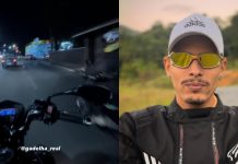 Motociclista compartilha dia a dia do trânsito de Blumenau e flagra ‘barbeiragens’ de forma humorada