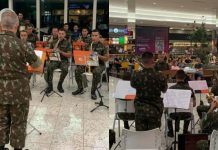 Banda do Exército se apresentará