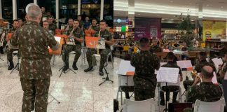 Banda do Exército se apresentará