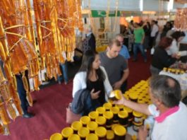 Feira do mel em Santa Catarina