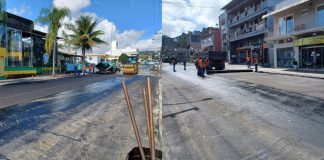 Ações simultâneas acontecem nas ruas da região do bairro Fortaleza, em Blumenau