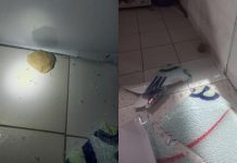 Supermercado é arrombado com pedradas e furtado no bairro Itoupava Norte, em Blumenau