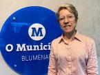 “Meu propósito é estar ao lado do prefeito ajudando na construção da cidade”, diz Maria Regina (PSDB), vice-prefeita de Blumenau