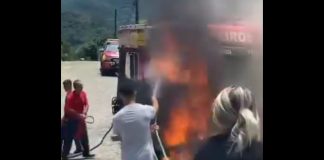 caminhão dos bombeiros