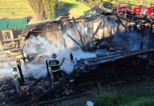 incêndio atinge e destrói rancho