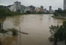 rio itajaí-açu blumenau previsão