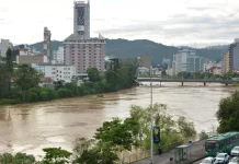 tempo em blumenau