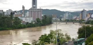 tempo em blumenau