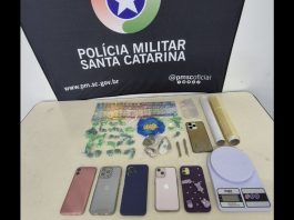 Polícia Militar prende jovens por tráfico