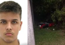 Identificado jovem que morreu após colidir com árvore na SC-412, em Gaspar